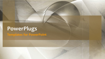 PowerPoint Template - An abstract network